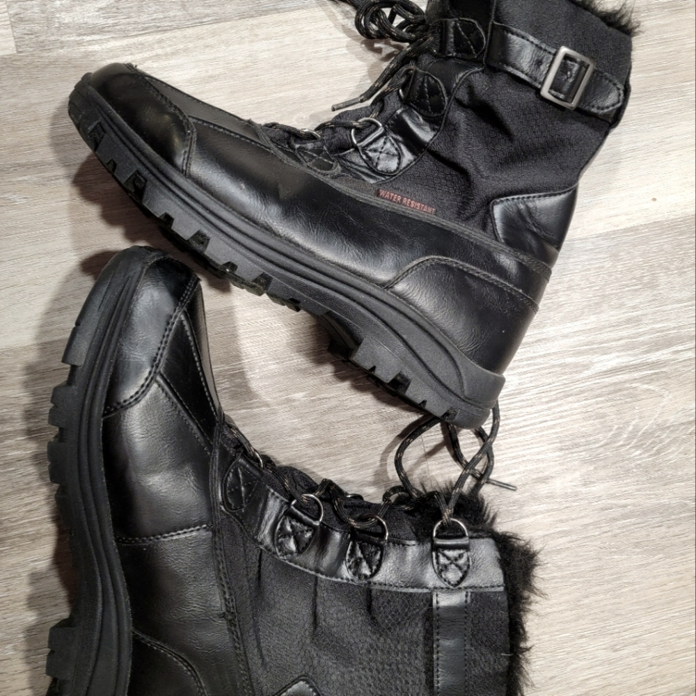 Black Nortiv 8 Thinsulate womens snow boots size 11
